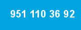 951 110 36 92
